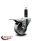 Service Caster 3'' Semi Steel Swivel 1-1/8'' Expanding Stem Caster Total Lock Brake SCC-EXTTL20S314-SSS-118 - alternate 3